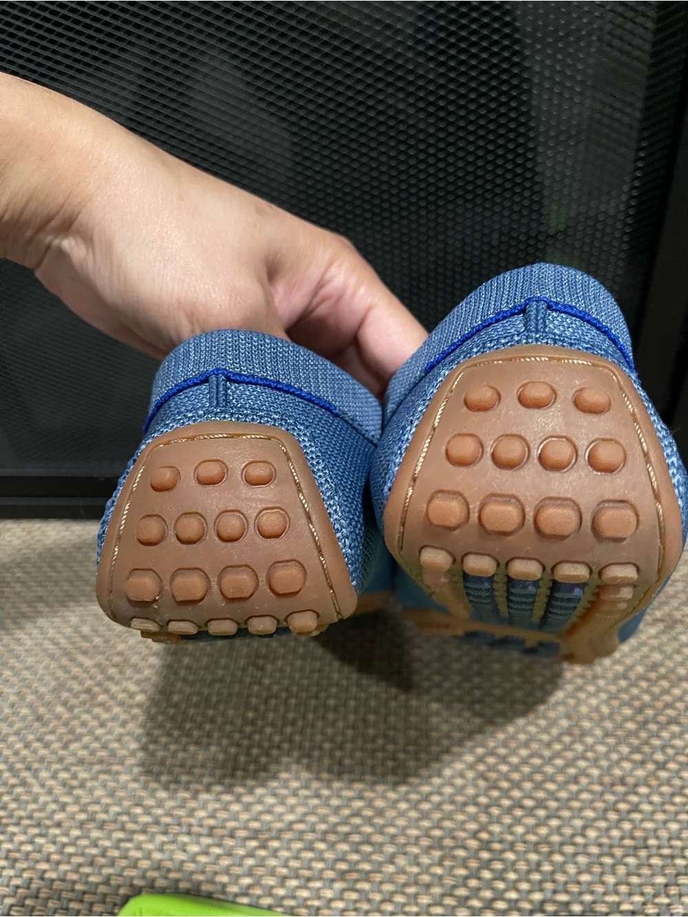 Rothy's The Braid Driver Loafers- Chambray - Picture 6 of 14